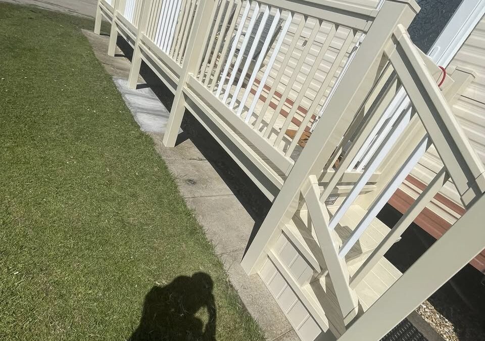 Upgrade Your Outdoor Space with a 22’ x 4’ Walkaway Deck – Installed at Mill Hill, Blue Anchor